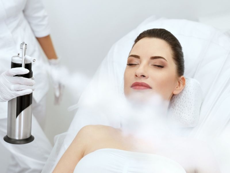 peeling quimico y crioterapia